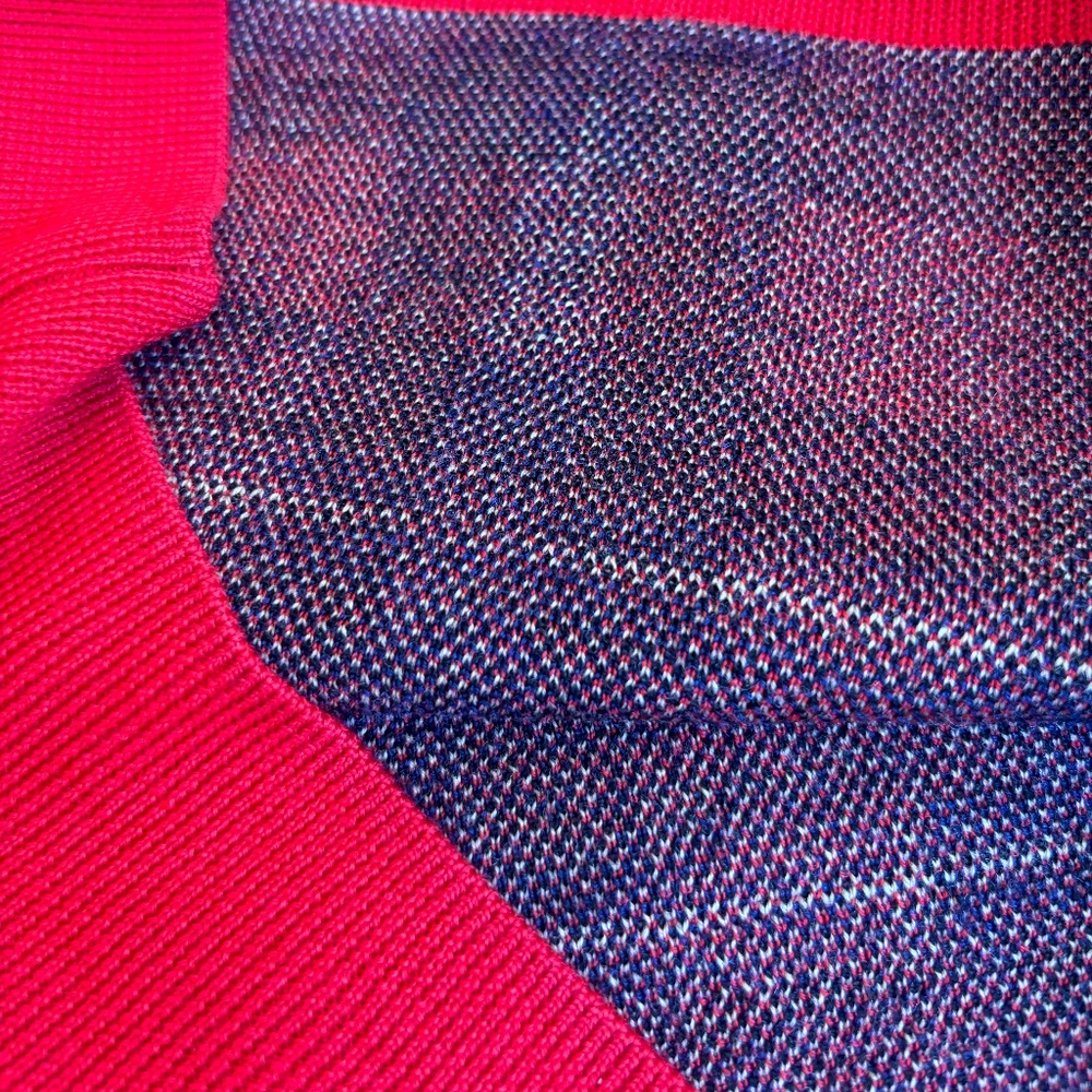 New without tags Equipment wool plaid jacquard tartan holiday crew neck sweater - Picture 5 of 7